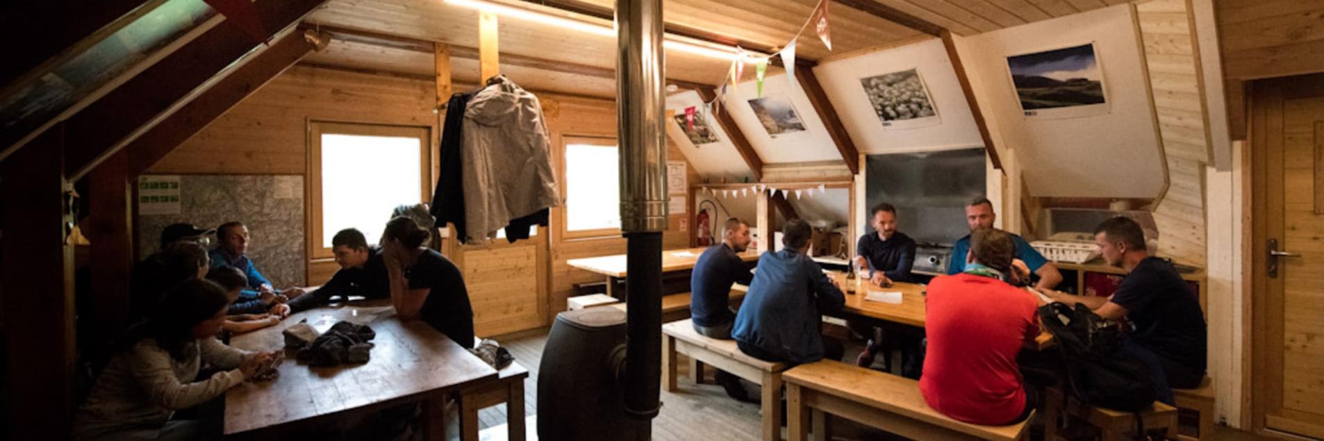 ambiance conviviale et chaleureuse - Plaisance refuge rénové